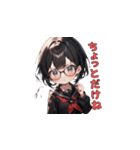 メガネパワー全開！（個別スタンプ：36）