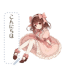 ロリータの女の子10（個別スタンプ：2）