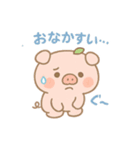 ゆるブタさんの日常スタンプその1（個別スタンプ：6）