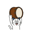 ちょいクセ強ネコドラマー（個別スタンプ：16）