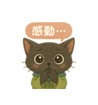 INFJ（提唱者）黒猫のやさしい日常（個別スタンプ：19）