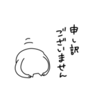 モノトーンな敬語ねこちゃん（個別スタンプ：27）