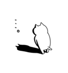 モノトーンな敬語ねこちゃん（個別スタンプ：28）