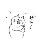 モノトーンな敬語ねこちゃん（個別スタンプ：29）