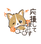愛犬☆コーギーdeごあいさつ☆敬語入り（個別スタンプ：27）