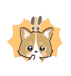 愛犬☆コーギーdeごあいさつ☆敬語入り（個別スタンプ：29）