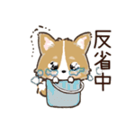 愛犬☆コーギーdeごあいさつ☆敬語入り（個別スタンプ：31）