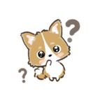 愛犬☆コーギーdeごあいさつ☆敬語入り（個別スタンプ：32）