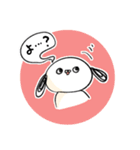 おはよう＆おやすみ【なんとも奇妙ないぬ】（個別スタンプ：11）
