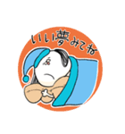 おはよう＆おやすみ【なんとも奇妙ないぬ】（個別スタンプ：27）