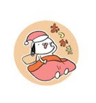 おはよう＆おやすみ【なんとも奇妙ないぬ】（個別スタンプ：33）