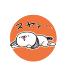 おはよう＆おやすみ【なんとも奇妙ないぬ】（個別スタンプ：35）