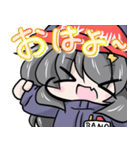 ガソスタむすめ 福海ラノ（個別スタンプ：1）
