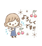 ゆるかわほこちゃん①❤️よく使う敬語❤️（個別スタンプ：15）