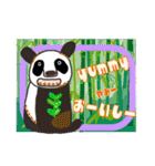 ゆかいな動物たちの りょこう ごうかばん（個別スタンプ：6）