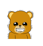 遊びたいグリズリーくん（個別スタンプ：3）