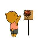 遊びたいグリズリーくん（個別スタンプ：16）