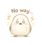 ふわふわシマエナガのスタンプ（英語ver）（個別スタンプ：40）