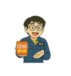 田中さん（スタンプ 1）（個別スタンプ：3）