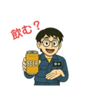 田中さん（スタンプ 1）（個別スタンプ：15）