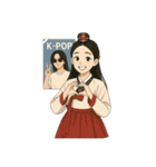 韓好き❤️kanaの毎日（個別スタンプ：8）