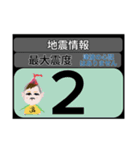 piraqu2周年☆じしかざじい防災スタンプ（個別スタンプ：18）