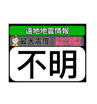 piraqu2周年☆じしかざじい防災スタンプ（個別スタンプ：32）