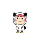 動く！ももぱんだちゃん（個別スタンプ：10）