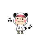 動く！ももぱんだちゃん（個別スタンプ：12）