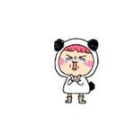 動く！ももぱんだちゃん（個別スタンプ：15）