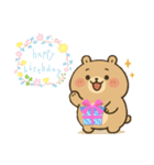 くまちゃんの日常使えるスタンプ（個別スタンプ：9）
