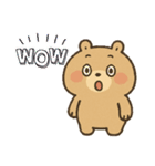 くまちゃんの日常使えるスタンプ（個別スタンプ：16）