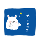 哀愁らびっと（青）（個別スタンプ：13）