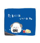 哀愁らびっと（青）（個別スタンプ：40）