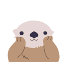 のびる動物スタンプ（個別スタンプ：1）