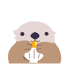 のびる動物スタンプ（個別スタンプ：4）