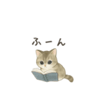 ずっと使える淡色にゃんこスタンプ（個別スタンプ：10）