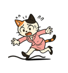 がんばるOL三毛猫【毎日使える】（個別スタンプ：23）