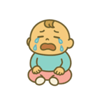 人生2周目の赤ちゃん：無表情スタンプ（個別スタンプ：6）