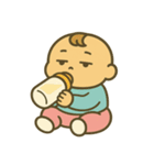 人生2周目の赤ちゃん：無表情スタンプ（個別スタンプ：8）