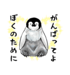 意外と使えるお疲れ家族ペンギン（個別スタンプ：9）