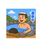 ロードバイクツーリング男子スタンプ（個別スタンプ：26）