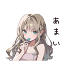 ほっこりしあわせ女子の日常（個別スタンプ：6）