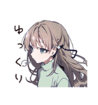 ほっこりしあわせ女子の日常（個別スタンプ：31）