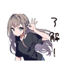 ほっこりしあわせ女子の日常（個別スタンプ：38）