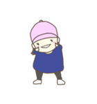 帽子の元気で可愛い女の子（個別スタンプ：2）