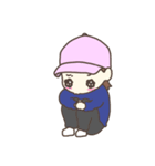 帽子の元気で可愛い女の子（個別スタンプ：11）