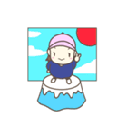 帽子の元気で可愛い女の子（個別スタンプ：20）