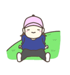 帽子の元気で可愛い女の子（個別スタンプ：22）