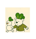 こまくまとゆきだるま（個別スタンプ：29）